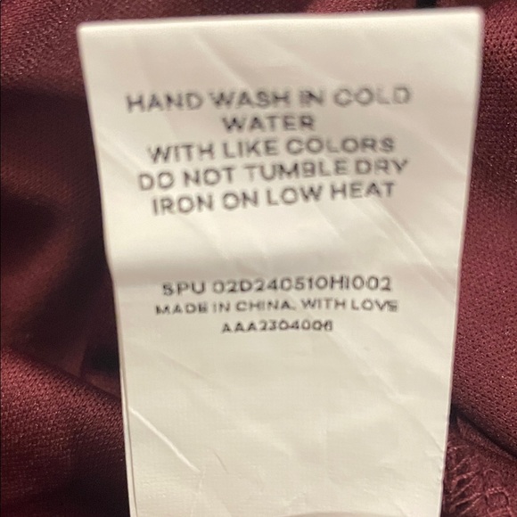 BloomChic Deep Red Lace Maxi Dress - Picture 7 of 7